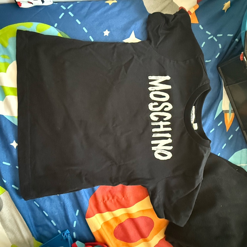 Moschino Classic Black Tee